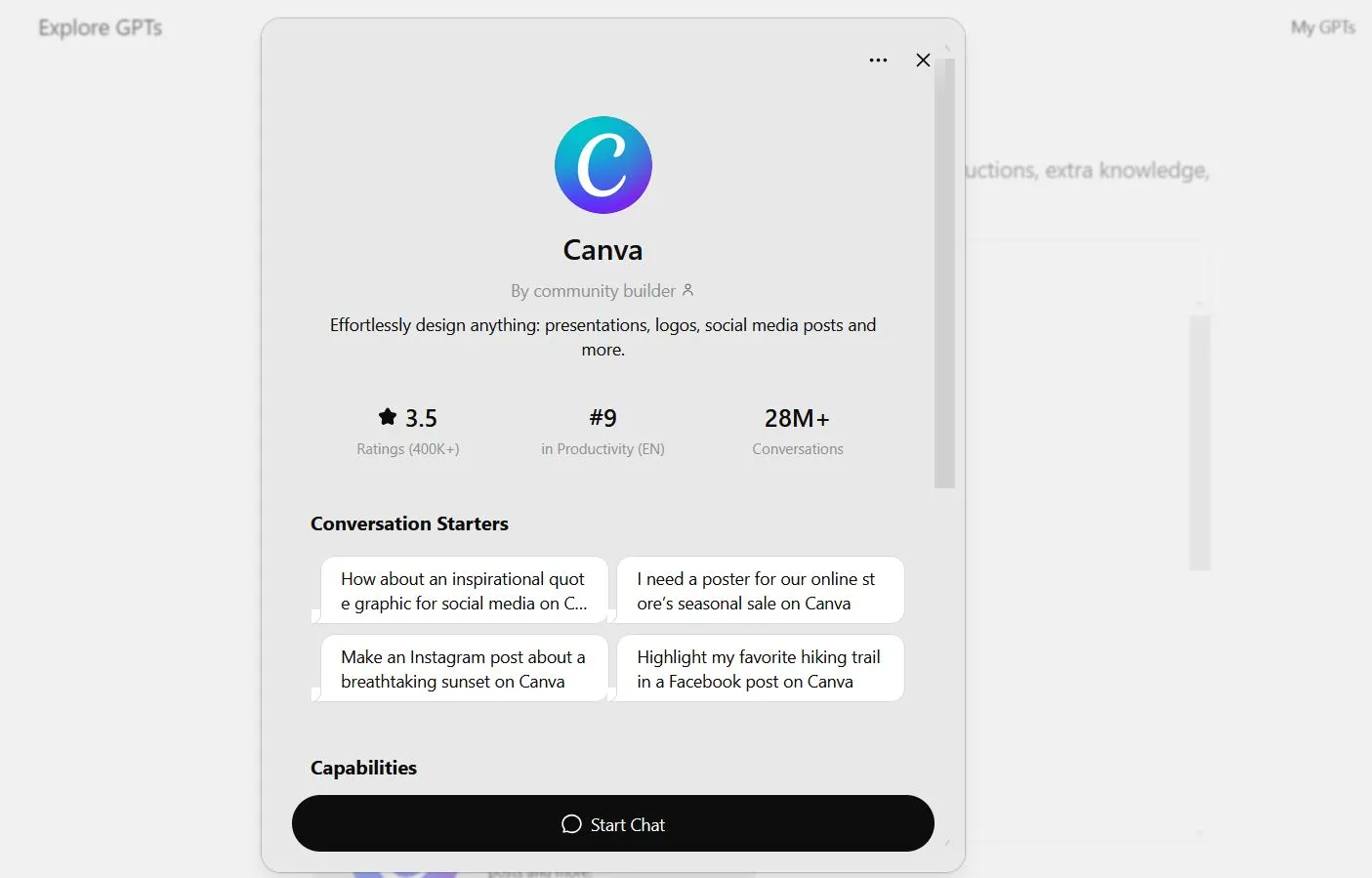 Canva Inside Chatgpt